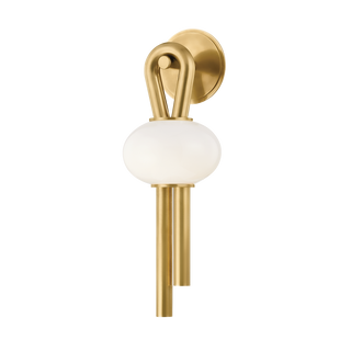 ALA Wall Sconce In Vintage Brass Finish