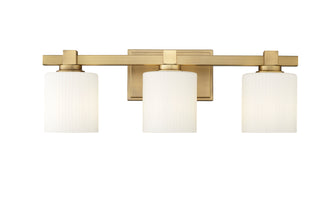Abelson 3-Light Vanity Vintage Brass