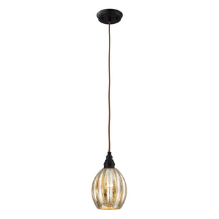 Danica 6'' Wide 1-Light Pendant - Oiled Bronze