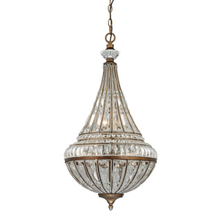 Empire 16'' Wide 6-Light Chandeliers - Mocha