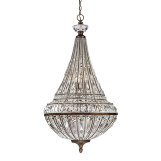 Empire 23'' Wide 9-Light Chandeliers - Mocha