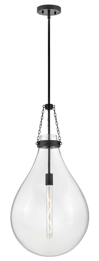 Eloise Large Pendant in Black