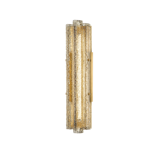 CARNELIAN Wall Sconce In Vintage Brass Finish