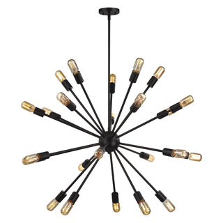 Delphine 36'' Wide 24-Light Chandeliers - Oil Rubbed Bronze