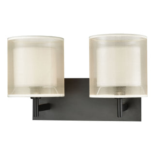 Ashland 16'' Wide 2-Light Vanity Light - Matte Black