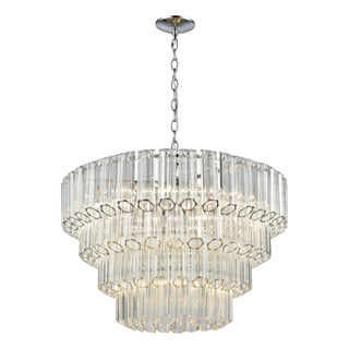 Carrington 26'' Wide 7-Light Chandeliers - Polished Chrome