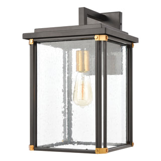 Vincentown 18'' High 1-Light Outdoor Sconce - Matte Black