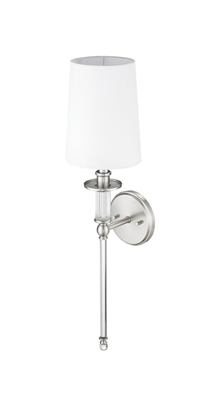 1-Light Wall Sconce Brushed Nickel