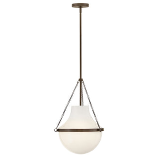 Collins Medium Pendant in Heritage Bronze