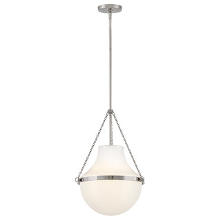 Collins Medium Pendant in Polished Nickel