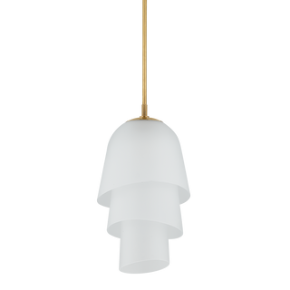 HELA PENDANT In VINTAGE BRASS Finish