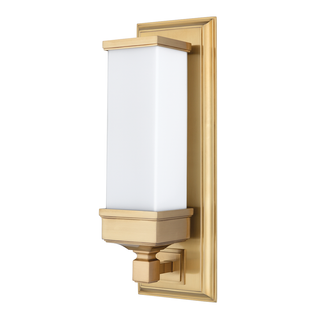 Everett Wall Sconce Aged Brass