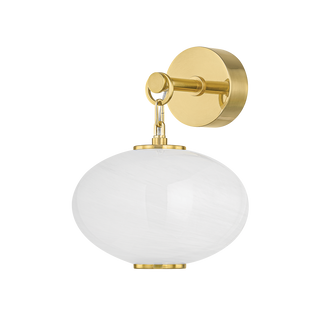 NEPHELE Wall Sconce In VINTAGE POLISHED BRASS Finish