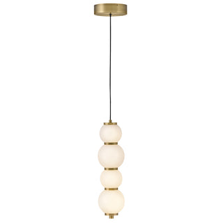 Trigo Extra Small Pendant In Light Brass Finish