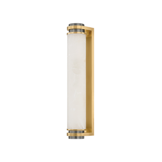 SORRENTO Wall Sconce In Vintage Brass/Vintage Pewter Finish