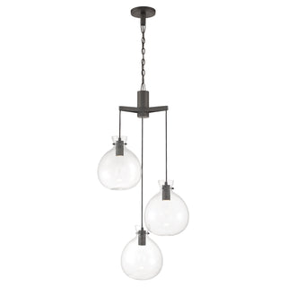 Selina Tiered Globe LED Chandeliers - Oil Rubbed Bronze