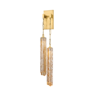 MALAGA Wall Sconce In Vintage Brass Finish
