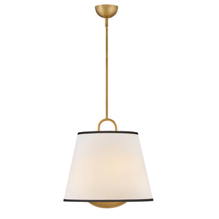 Sonia Large Pendant in Lacquered Brass