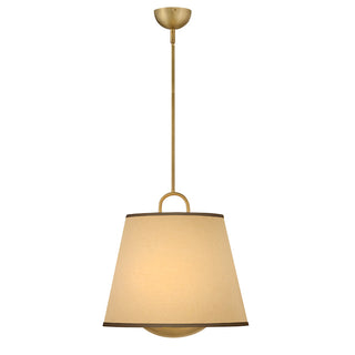 Sonia Large Pendant in Lacquered Brass