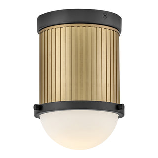 Kieran Medium Semi-Flush Mount in Black