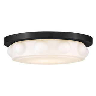 Zoey Medium LED Flush Mount in Black