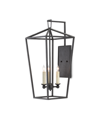 Denison Black Wall Sconce