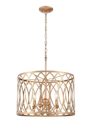 Arelyn 4-Light Pendant light Painted Modern Gold