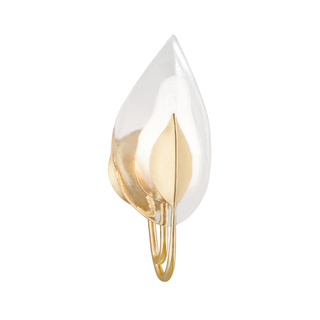 Blossom Wall Sconce Gold Leaf