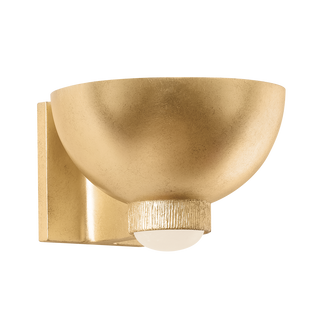 FAIRVIEW Wall Sconce with Vintage Gold Leaf Finish