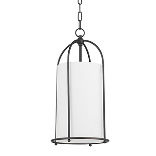 Orlando Lantern with Black Brass Finish