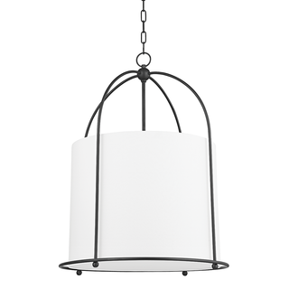 Orlando Lantern with Black Brass Finish