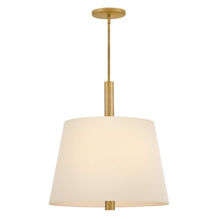 Clive Medium Tapered Chandelier in Heritage Brass