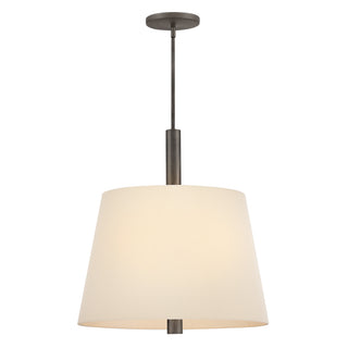 Clive Medium Tapered Chandelier in Slate Bronze