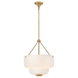 Adella Large Pendant in Lacquered Brass