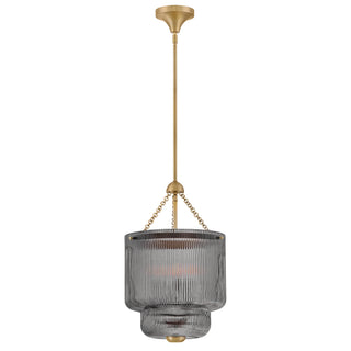 Adella Medium Pendant in Lacquered Brass
