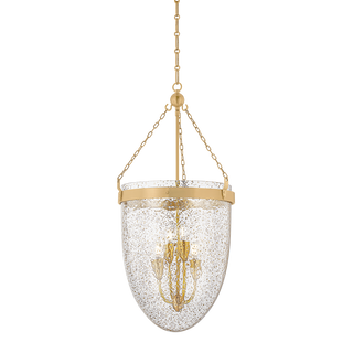 ANGUS Lantern In Vintage Brass Finish