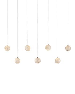 Finhorn 7-Light Linear Multi-Drop Pendant