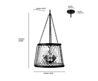 Adabella 5-Light Pendant - Polished Nickel