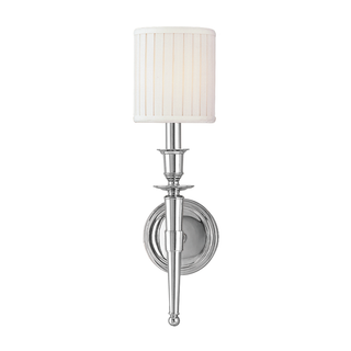 Abington Wall Sconce Polished Nickel