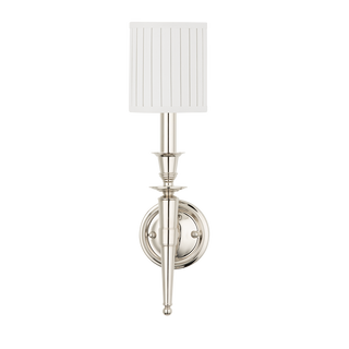 Abington Wall Sconce with Polished Nickel Finish