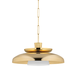 RAVENNA Pendant In Vintage Brass Finish