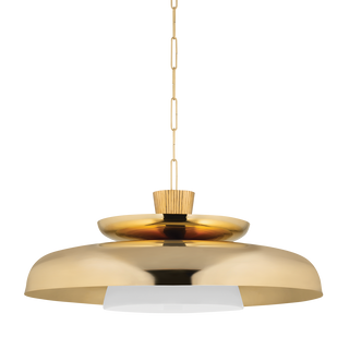 RAVENNA Pendant In Vintage Brass Finish