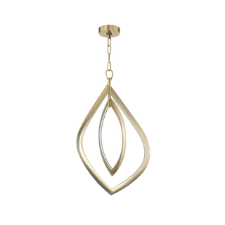 ARLES Chandelier In VINTAGE BRASS Finish