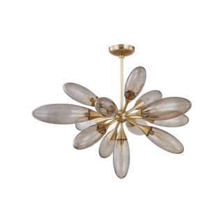 CORDOBA Chandelier In VINTAGE BRASS Finish