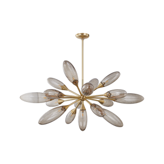 CORDOBA Chandelier In VINTAGE BRASS Finish