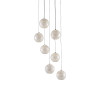 Finhorn 7-Light Round Multi-Drop Pendant