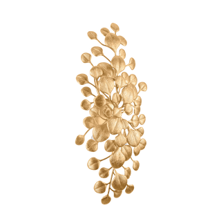 MENORCA Wall Sconce In VINTAGE GOLD LEAF Finish