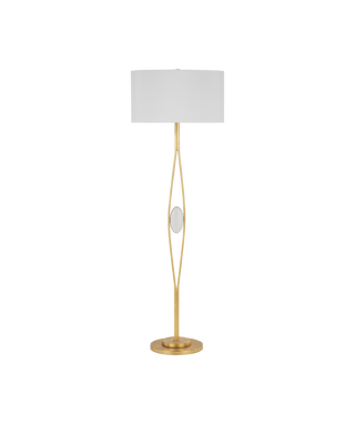 Marlene Gold Floor Lamp