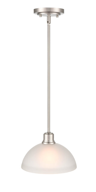 Amberle 1-Light Pendant light Brushed Nickel