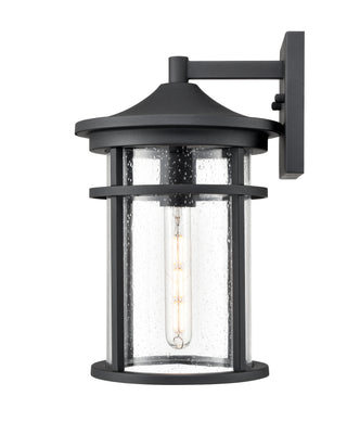 Namath 1-Light Outdoor Wall Sconce Textured Black